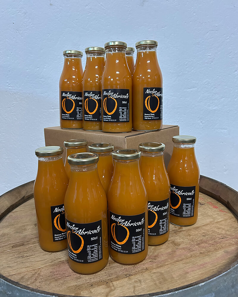 12x Nectar d'Abricot du Valais 